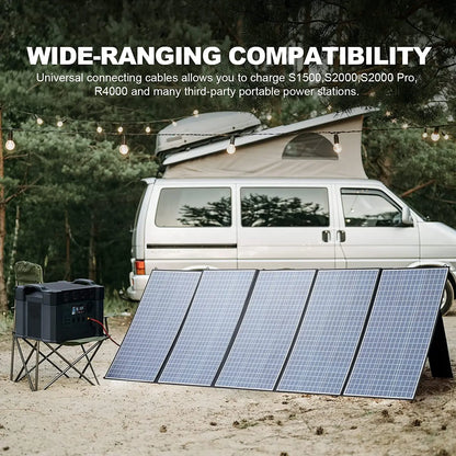 ALLPOWERS Foldable Solar Panel 400W / 200W / 140W / 100W / 60W Solar Charger with Solar Output for Power Station Solar Generator