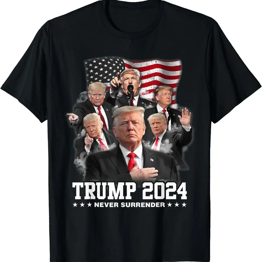 Trump 2024 - Never Surrender T-Shirt