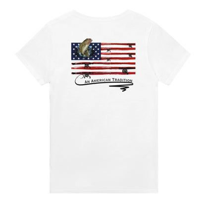 American Tradition - Fishing - Heavyweight Unisex Crewneck T-shirt