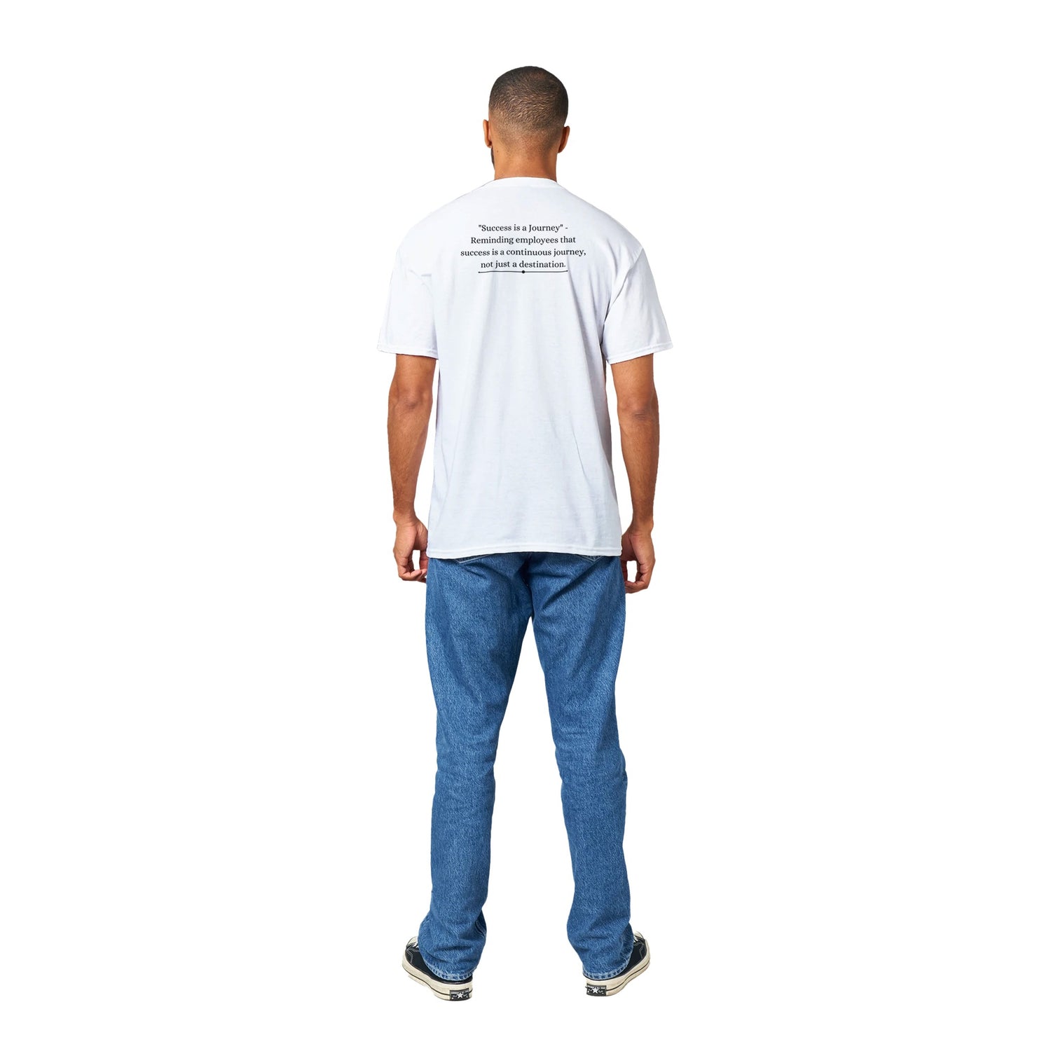 Success is a Journey - Employee Motivation Crewneck T-shirt