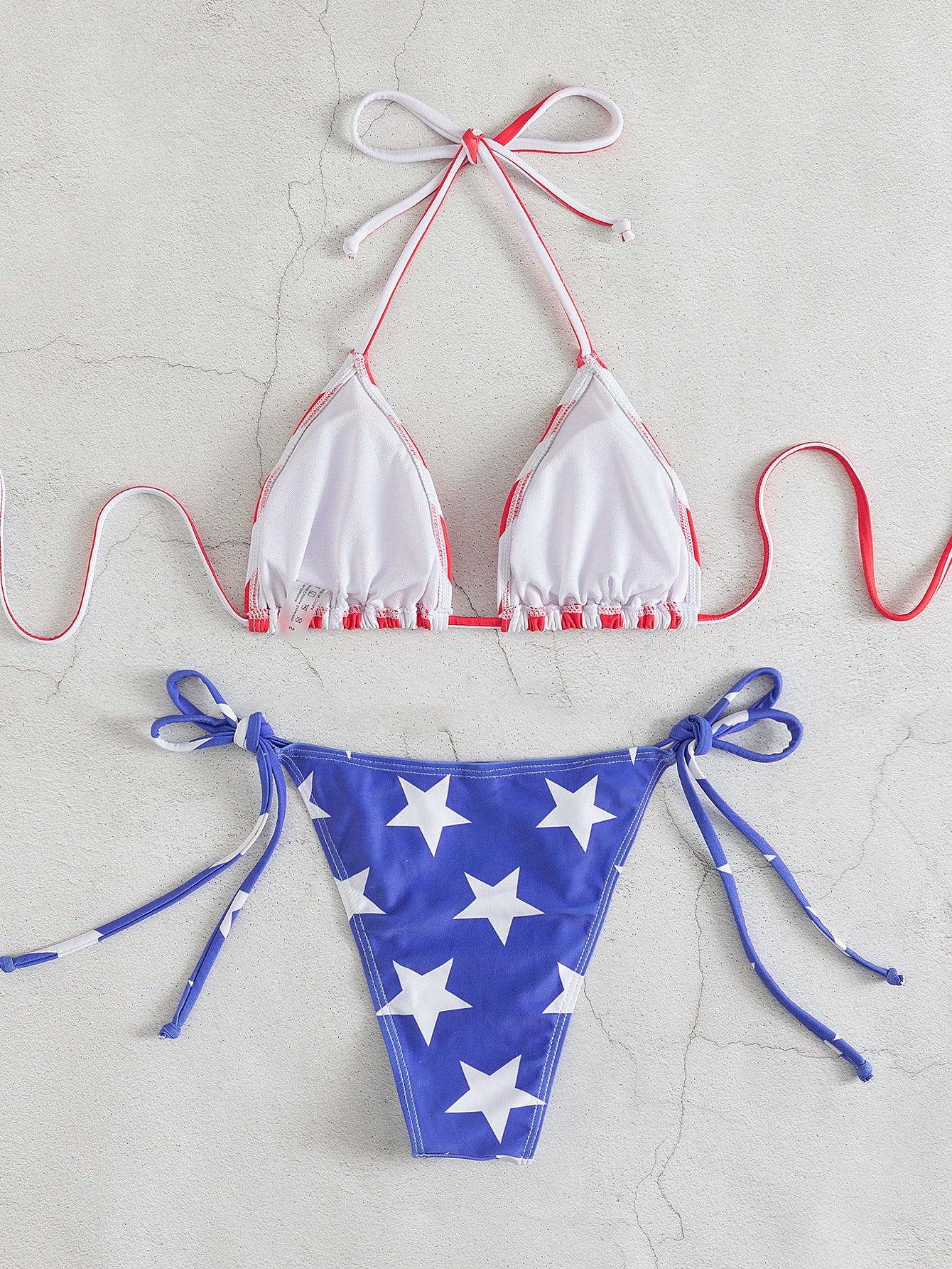 American Flag Bikini Set - 2 Piece Swimsuit