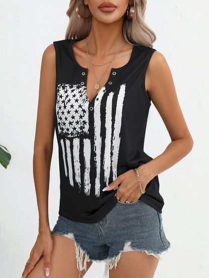 American Flag Tank Top