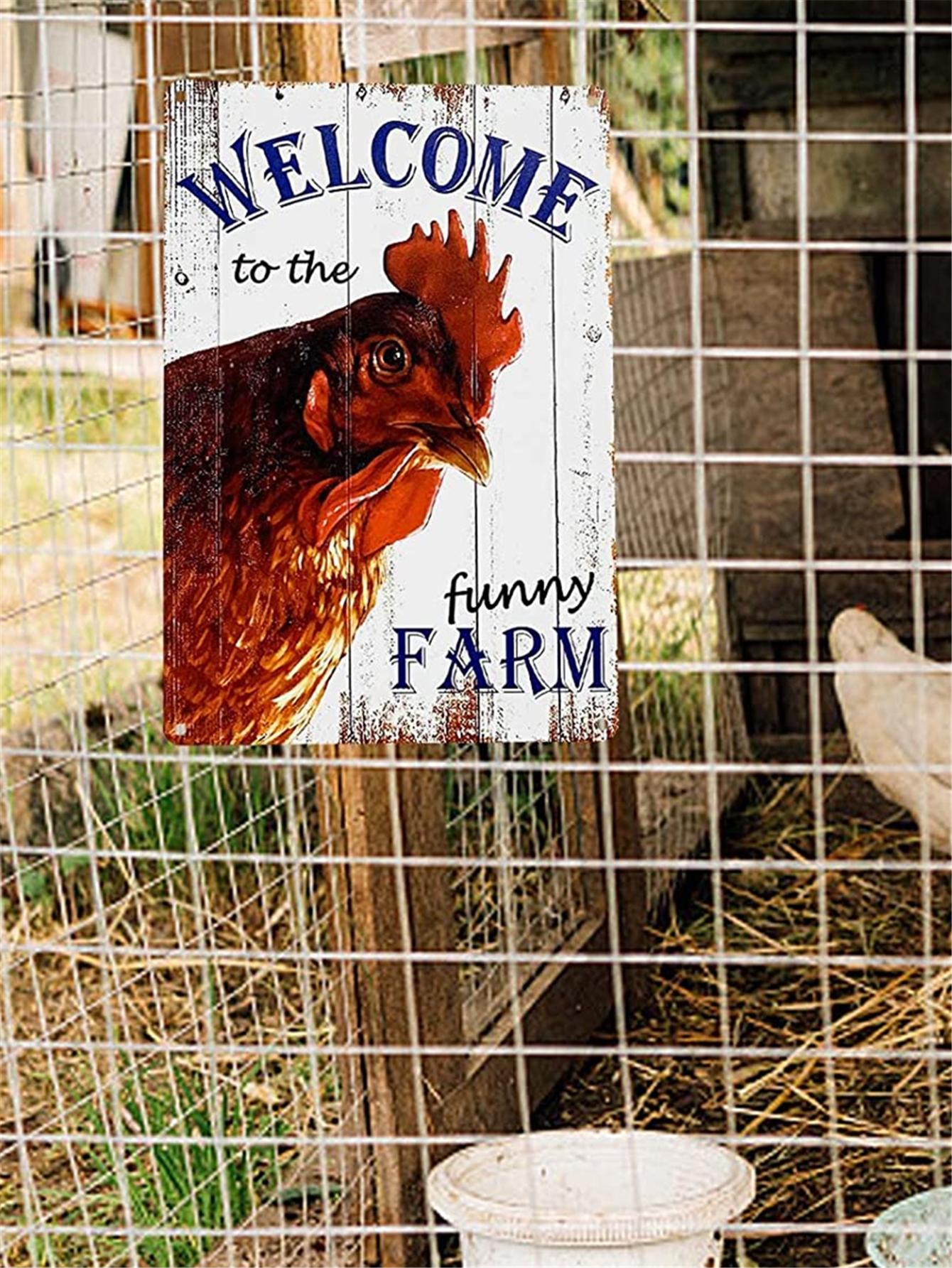 Chicken Pattern Wall Hanging