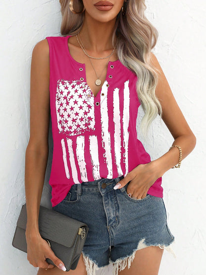 American Flag Tank Top