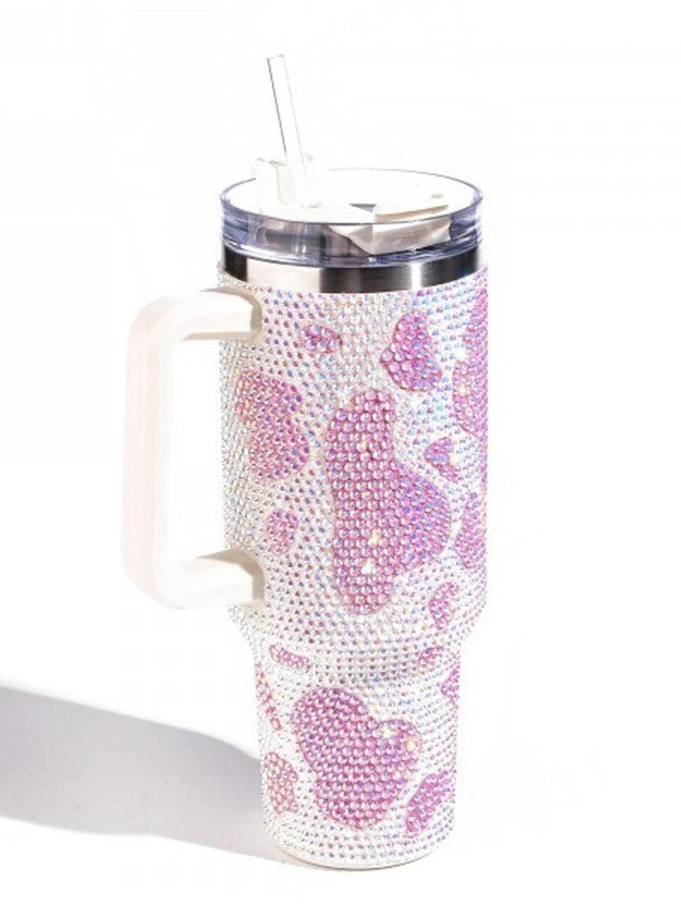 Rhinestone Cow Print 40oz Tumbler