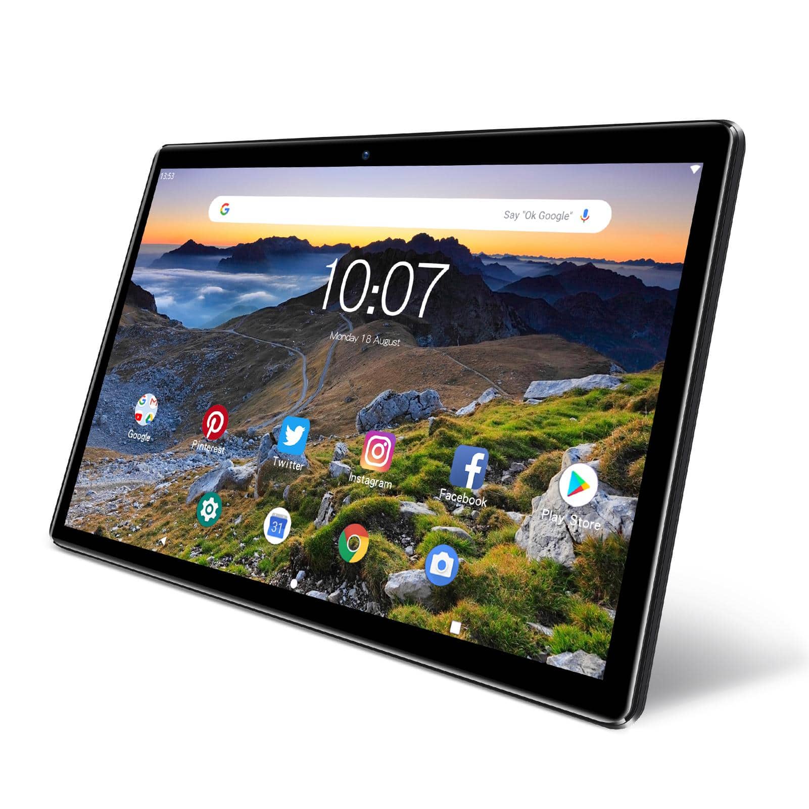 Android Tablet - 10 inch M10 2 GB RAM, 32 GB - IPS HD Display - GPS FM Quad Core Processor, Wi Fi