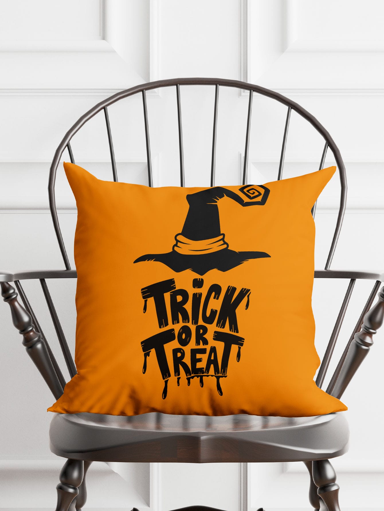 4pcs set Halloween Pillow Covers -18 X 18 Inch