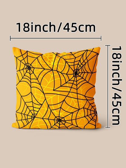 4pcs set Halloween Pillow Covers -18 X 18 Inch