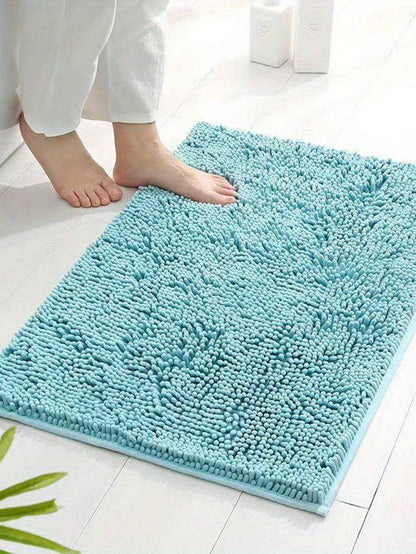 Soft and Absorbent Chenille Bath Mat