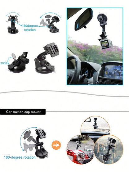 1set Sports Camera Accessories