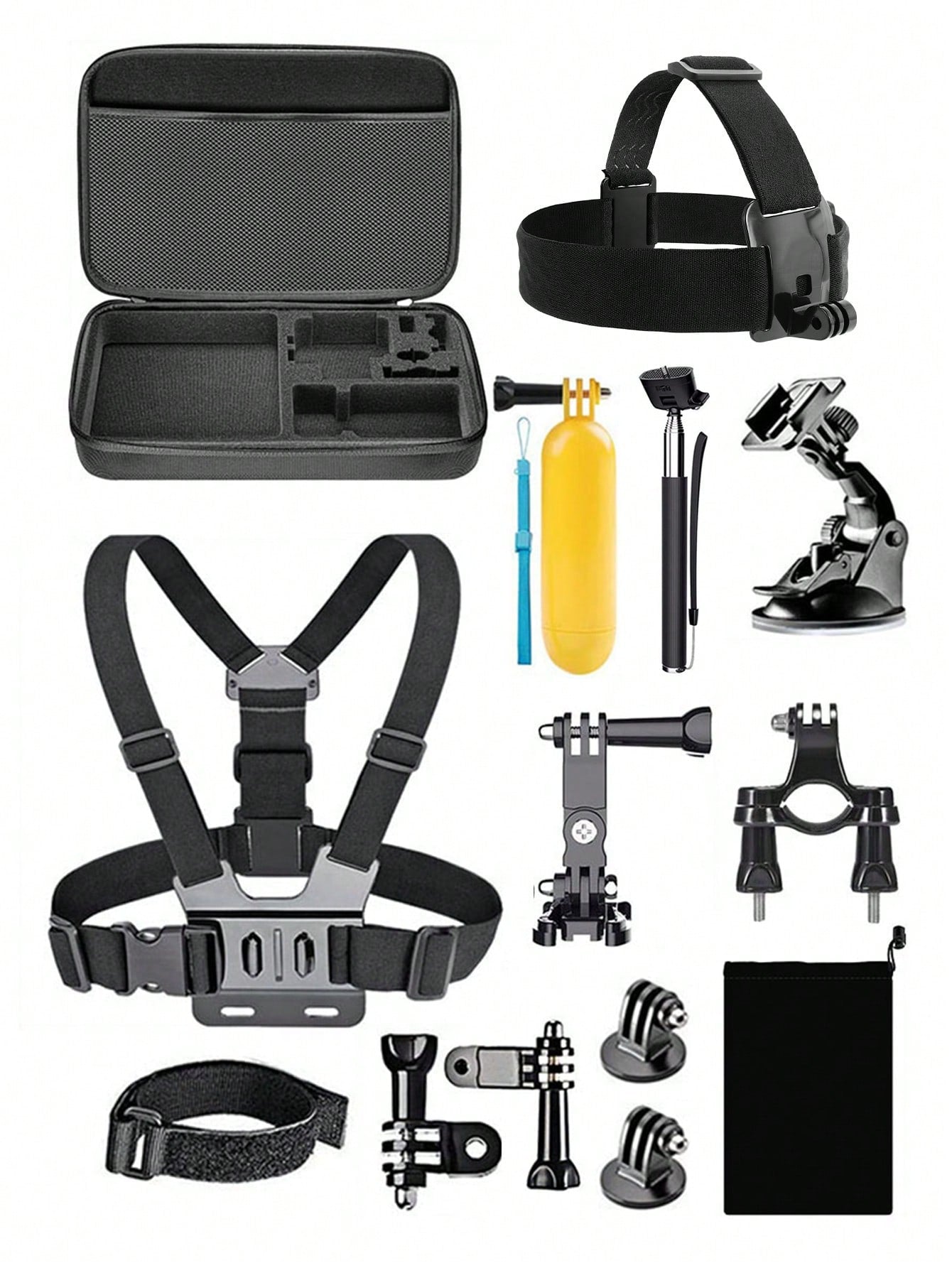 1set Sports Camera Accessories