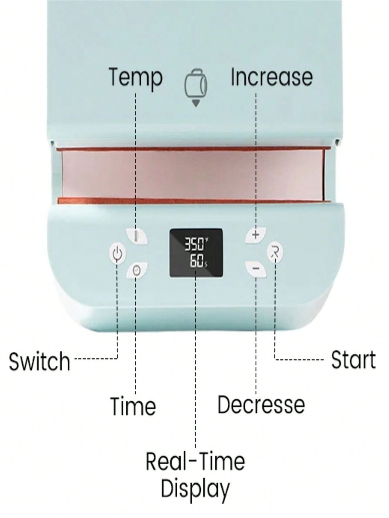 HTVRONT Automatic Mug Press Machine Auto Tumbler Heat Press Machine for Glass Cup Stainless Steel Tumbler Mugs with Sublimation Layer